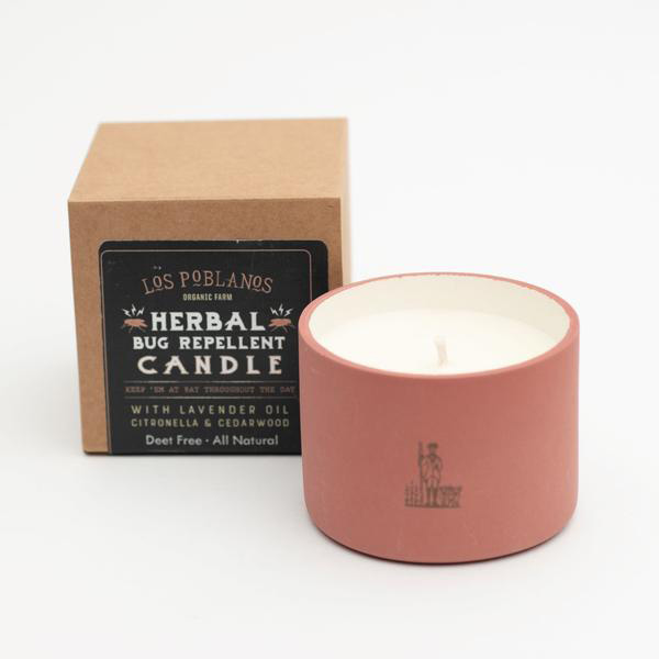 herbal bug candle